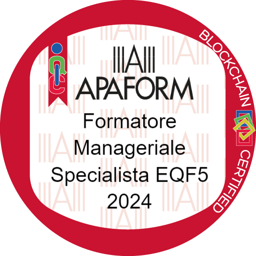 Formatore manageriale specialista livello EQF 5 stimato da APAFORM